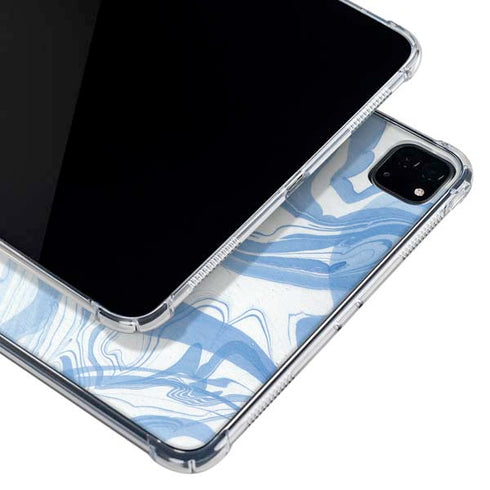 Blue Marbling iPad Cases