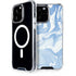 Blue Marbling iPhone Cases