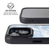 Blue Marbling iPhone 14 Plus Kickstand Case