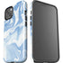 Blue Marbling iPhone 15 Impact Case