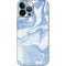 Blue Marbling iPhone 15 Pro Max Skin