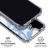 Blue Marbling iPhone 16 Plus Clear Case