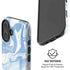 Blue Marbling iPhone 16 Plus Magsafe Impact Case