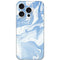 Blue Marbling iPhone 16 Pro Skin