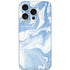 Blue Marbling iPhone 16 Pro Skin