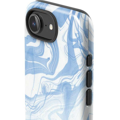 Blue Marbling iPhone 16e Impact Case
