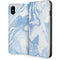 Blue Marbling iPhone 8 Folio Case