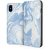 Blue Marbling iPhone 8 Folio Case