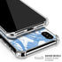 Blue Marbling iPhone X/XS Clear Case