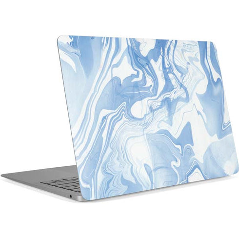 Blue Marbling Apple MacBook Air Skin