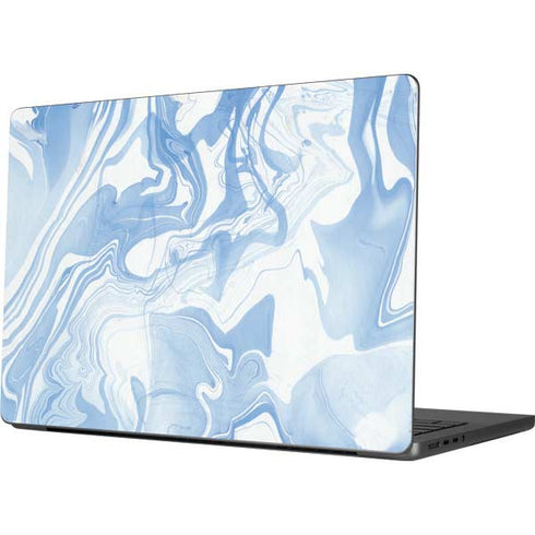Blue Marbling Apple MacBook Pro 14-inch Skin