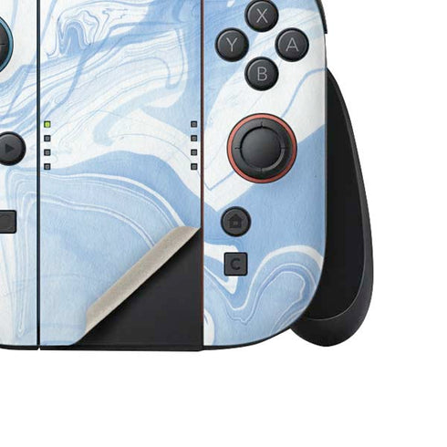 Blue Marbling Nintendo Switch 2 (2025) Joy-Con Controller Skin