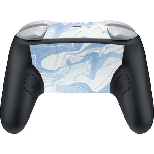 Blue Marbling Nintendo Switch 2 (2025) Pro Controller Skin