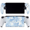 Blue Marbling PlayStation Portal Remote Player Skin