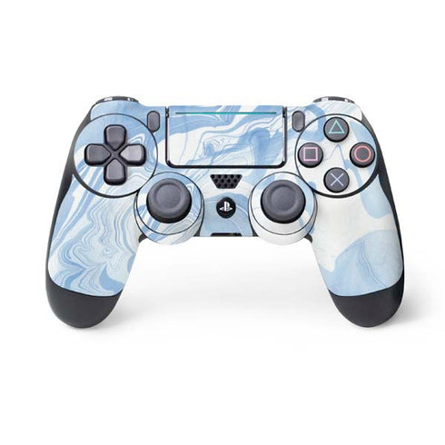 Blue Marbling PlayStation PS4 Skins