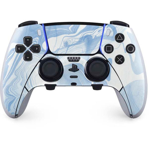 Blue Marbling PlayStation PS5 Skins