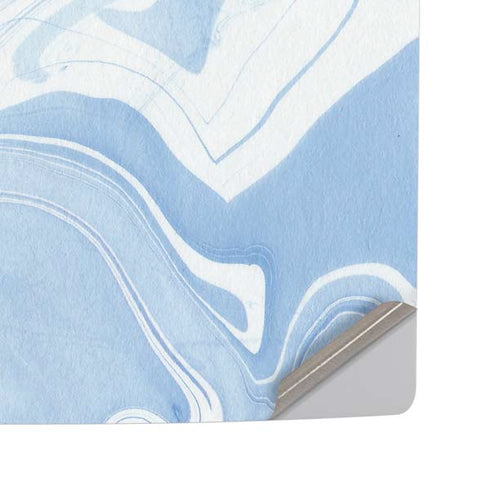 Blue Marbling PS5 Pro Disk Console Skin