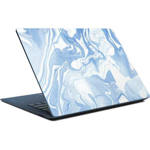 Blue Marbling Surface Laptop Skin