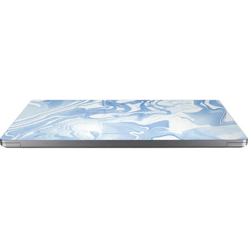 Blue Marbling Laptop Skins