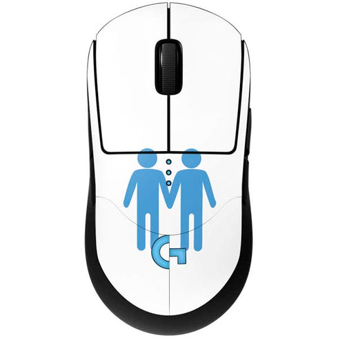 Blue Pride G Pro Wireless Gaming Mouse Skin