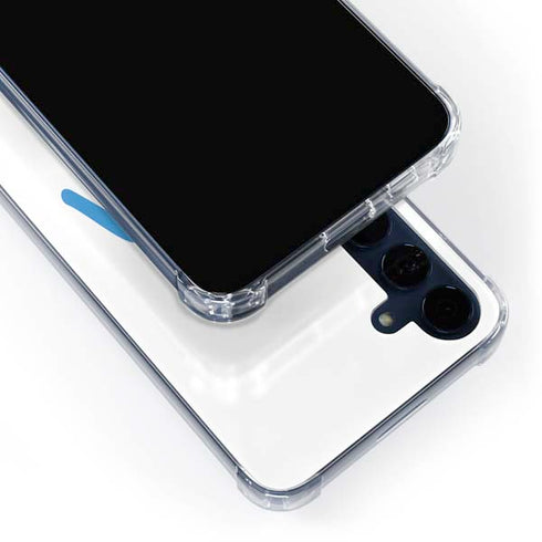 Blue Pride Galaxy A55 5G Clear Case