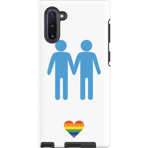 Blue Pride Galaxy Cases