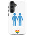 Blue Pride Galaxy S25 Impact Case
