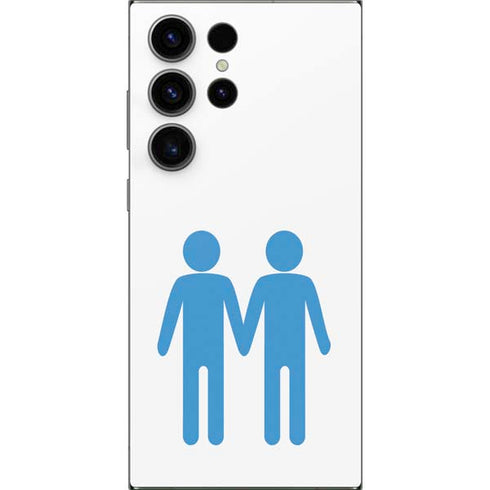 Blue Pride Galaxy S24 Ultra Skin