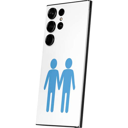 Blue Pride Galaxy S25 Ultra Skin