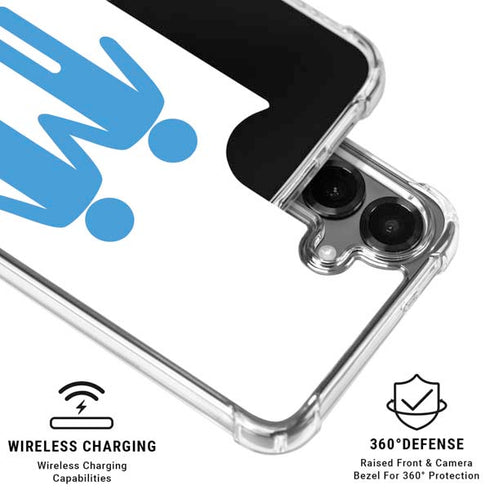 Blue Pride Galaxy S26 Clear Case