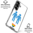 Blue Pride Galaxy S26 Clear Case