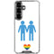 Blue Pride Galaxy S26 Plus Clear Case