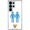 Blue Pride Galaxy S26 Ultra Clear Case