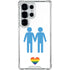 Blue Pride Galaxy S26 Ultra Clear Case