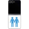 Blue Pride Galaxy Z Flip6 Skin