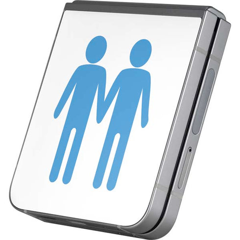 Blue Pride Galaxy Z Flip6 Skin