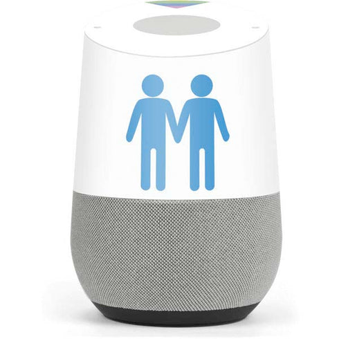 Blue Pride Google Home Skin