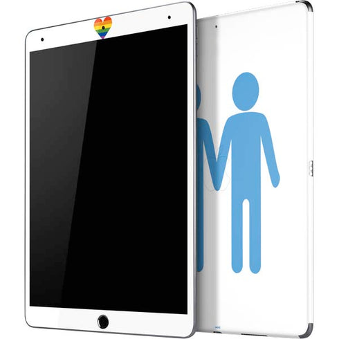 Blue Pride iPad Skins