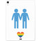 Blue Pride Apple iPad Air Skin