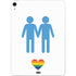 Blue Pride Apple iPad Air Skin