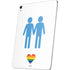Blue Pride Apple iPad Air Skin