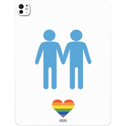 Blue Pride iPad Pro 13in M4 (2024) Skin