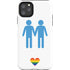 Blue Pride iPhone Cases