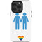 Blue Pride iPhone 15 Pro Impact Case