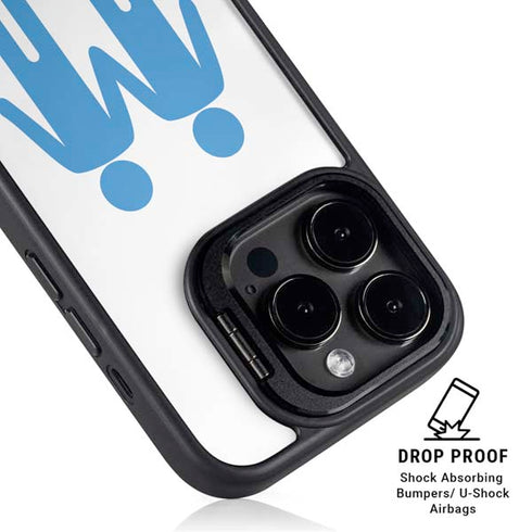 Blue Pride iPhone 15 Pro Kickstand Case