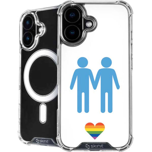 Blue Pride iPhone 16 MagSafe Case