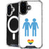 Blue Pride iPhone 16 MagSafe Case