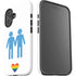 Blue Pride iPhone 16 Plus Impact Case