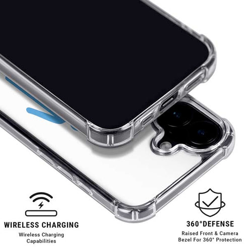 Blue Pride iPhone 16 Plus MagSafe Case