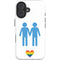 Blue Pride iPhone 16 Plus Magsafe Impact Case